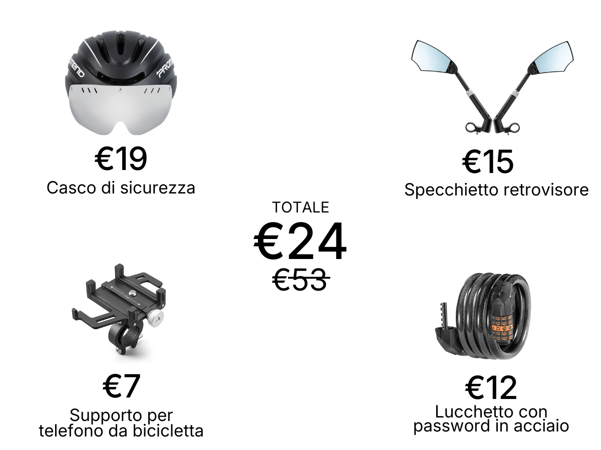 Pacchetto accessori deluxe