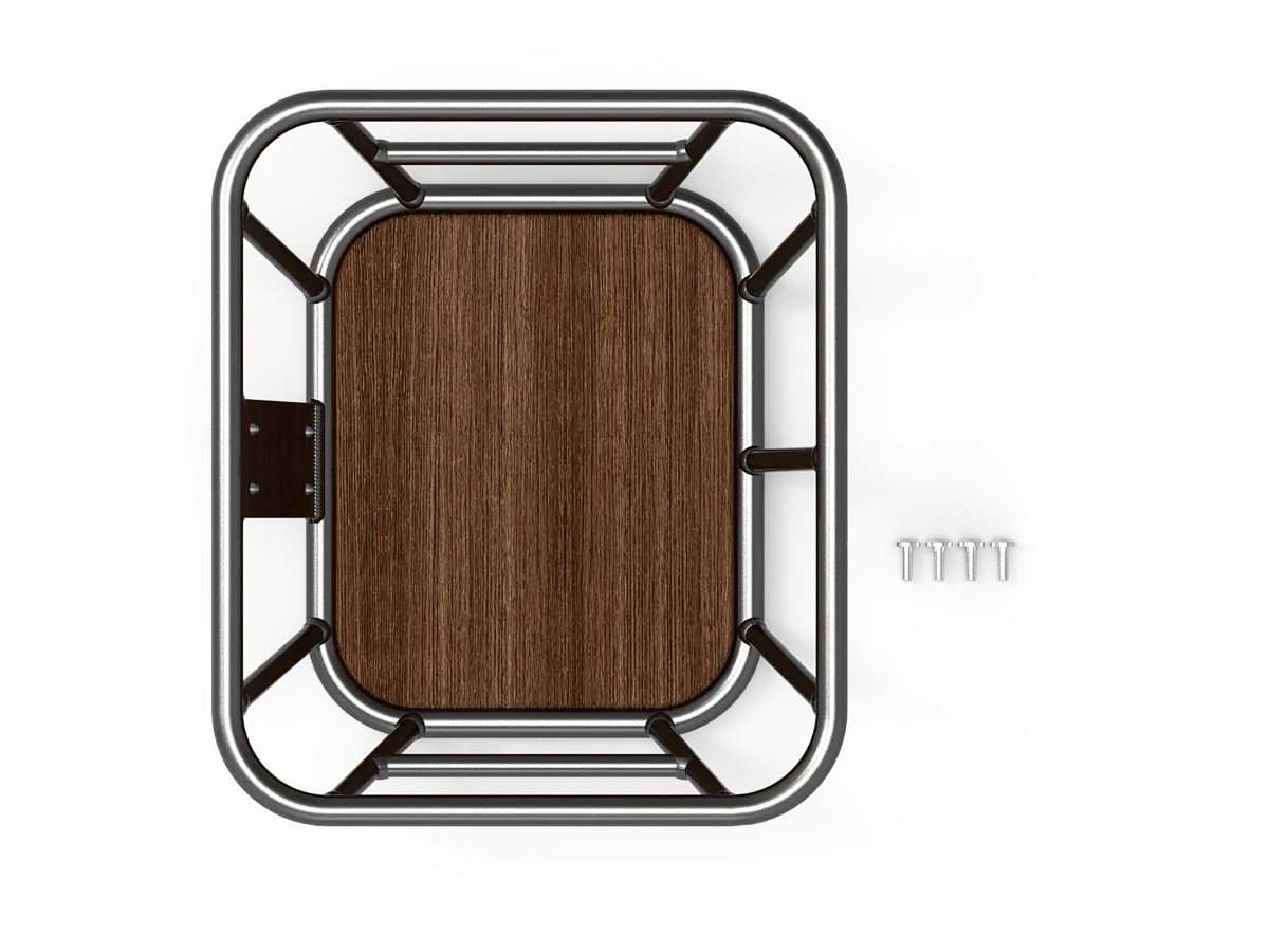 Cestino anteriore per bicicletta | Capacità: 20 kg