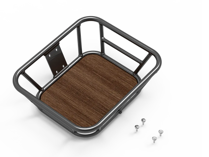 Cestino anteriore per bicicletta | Capacità: 20 kg