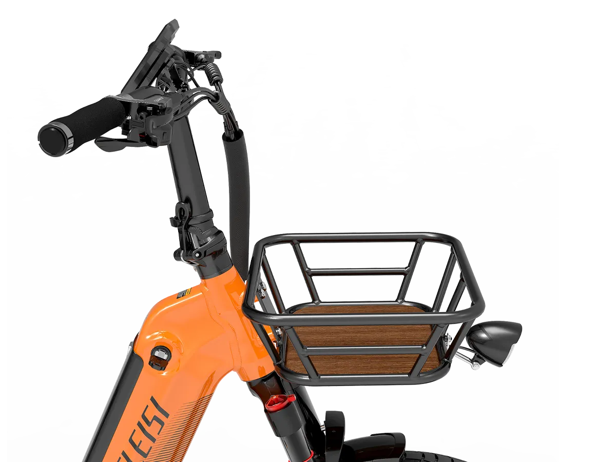 Cestino anteriore per bicicletta | Capacità: 20 kg